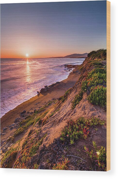 Cambria Wood Print featuring the photograph Moonstone Beach, Cambria by Alexis Birkill