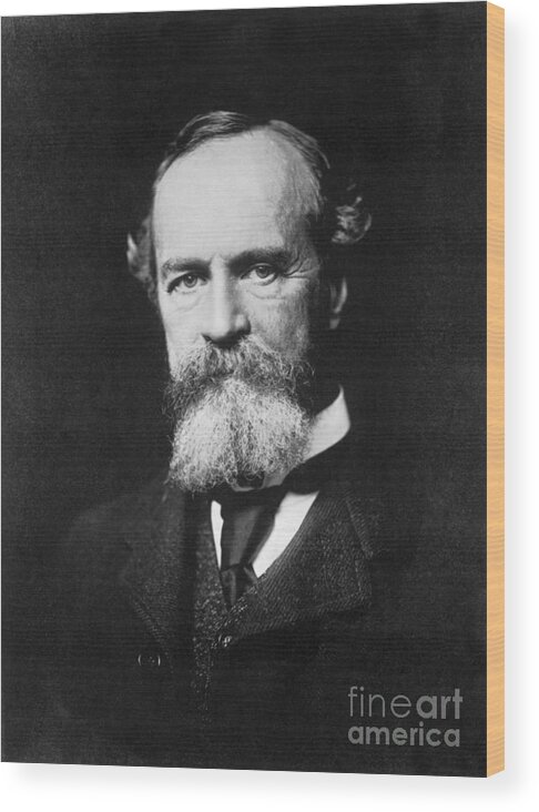 Mental Health Wood Print featuring the photograph William James by Bettmann