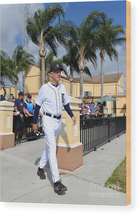 People Wood Print featuring the photograph Al Kaline by Mark Cunningham