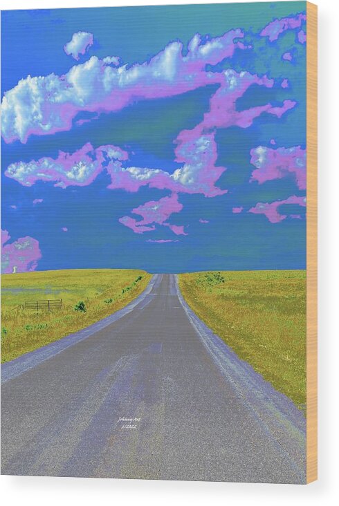 Roads Traveled Wood Print featuring the photograph Anticipation by John Anderson