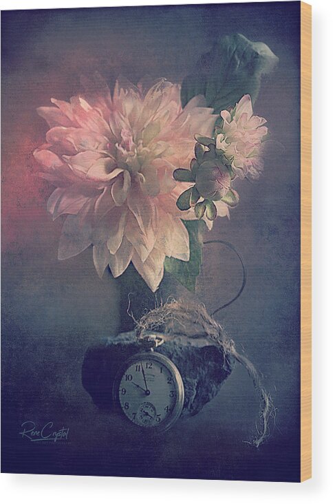 Still Life Wood Print featuring the photograph Beauty For All Time by Rene Crystal