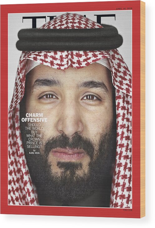 Crown Prince Wood Print featuring the photograph Charm Offensive by Photograph by Martin Schoeller for TIME