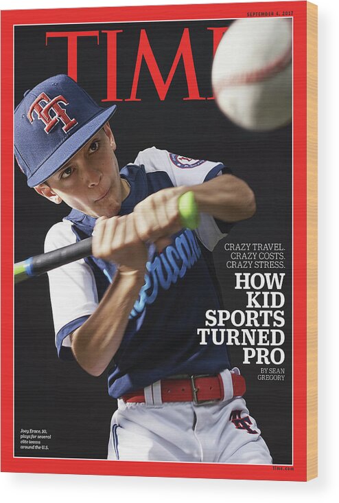Sports Wood Print featuring the photograph How Kid Sports Turned Pro by Photograph by Finlay MacKay for TIME