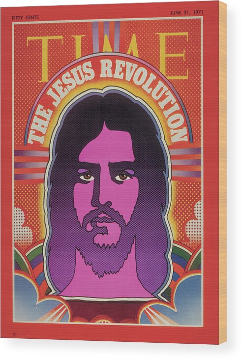 Jesus Revolution Wood Print featuring the photograph Jesus Revolution - 1971 by Stan Zagorski