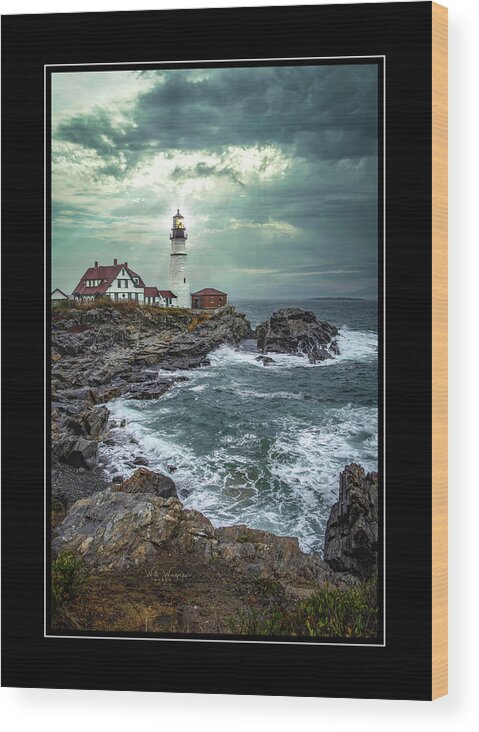 Lighthouse Wood Print featuring the photograph Lighthouse 6 by Will Wagner