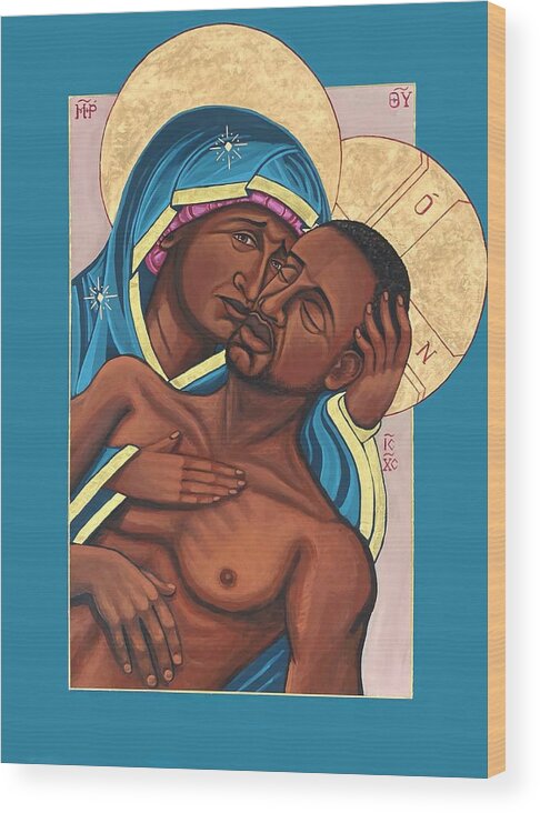  Wood Print featuring the painting Mama by Kelly Latimore