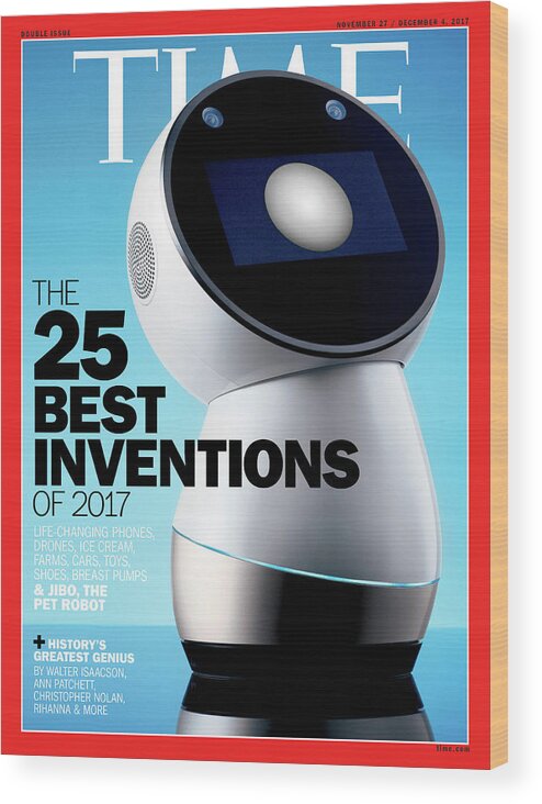 2017 Best Inventions Wood Print featuring the photograph The 25 Best Inventions of 2017 by Photograph by Sebastian Mader for TIME