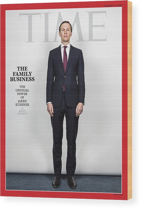 Jared Kushner Wood Print featuring the photograph The Family Business by Photograph by Stefan Ruiz for TIME