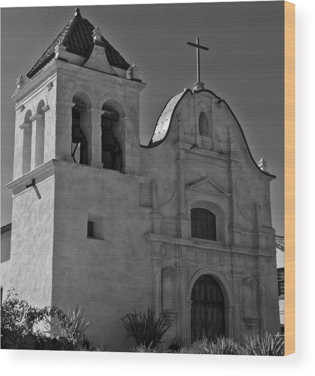 San Carlos Wood Print featuring the photograph San Carlos Cathedral #2 by Ron White