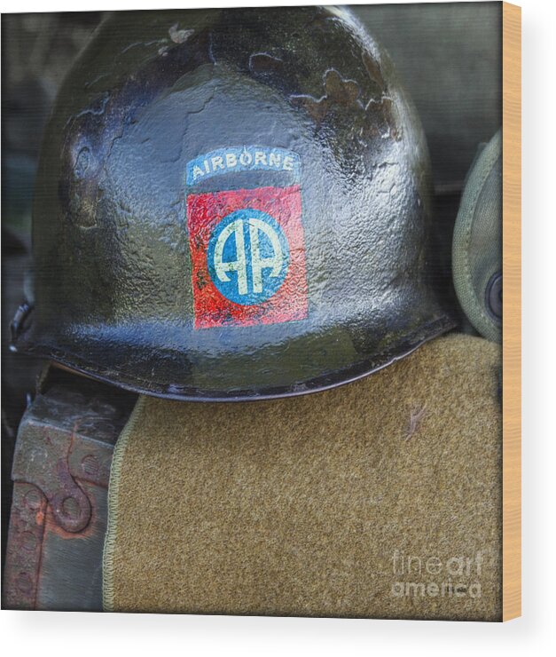 Airborne Wood Print featuring the photograph Airborne all the Way by Steven Digman