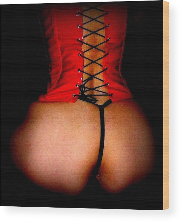 Hot Wood Print featuring the photograph Dark Pleasure by Guy Pettingell