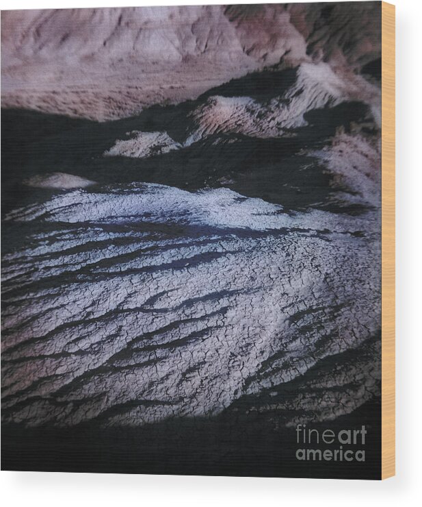 Sandstone Wood Print featuring the photograph Moonscape by Janeen Wassink Searles