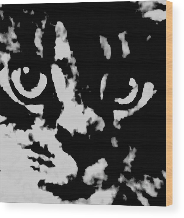 Eyes Wood Print featuring the photograph Look into My Eyes by Gina O'Brien