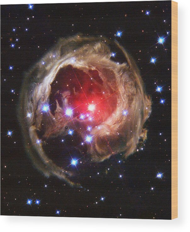 Super Nova Wood Print featuring the photograph Space - 838 by Paul W Faust - Impressions of Light
