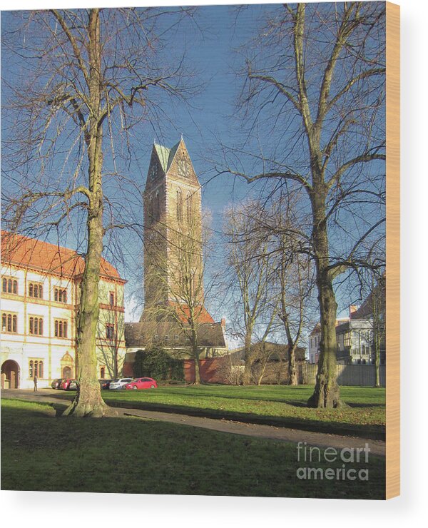 Prott Wood Print featuring the photograph Wismar 6 by Rudi Prott