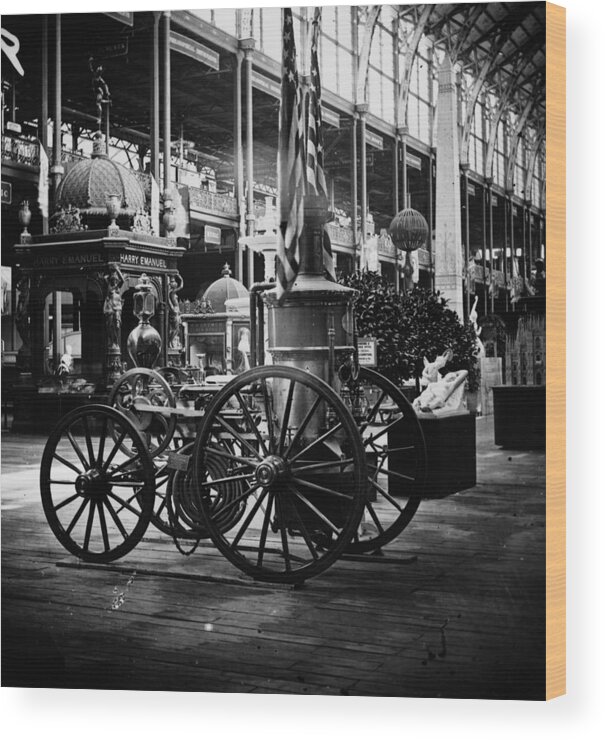 Engine Wood Print featuring the photograph Fire Engine by William England