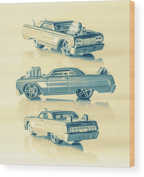 Toy Wood Print featuring the photograph Model Impala by Jorgo Photography