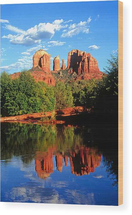 Sedona Wood Print featuring the photograph 0464 Sedona Arizona by Steve Sturgill