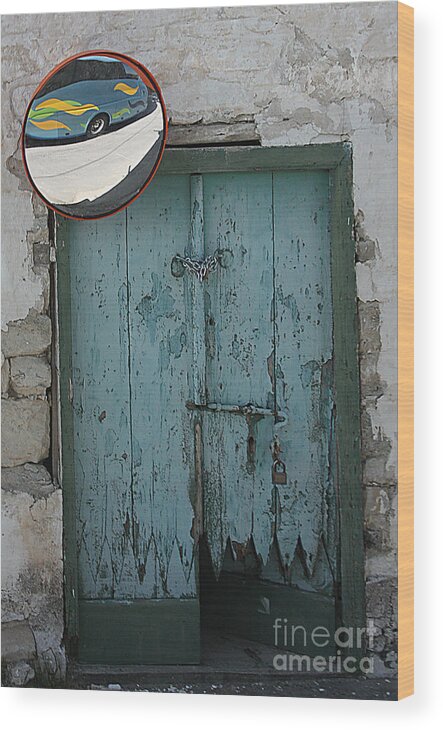 Doors Wood Print featuring the photograph Door #7 #1 by Tom Griffithe