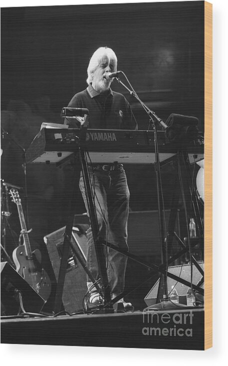 R&b Wood Print featuring the photograph Michael McDonald #1 by Concert Photos