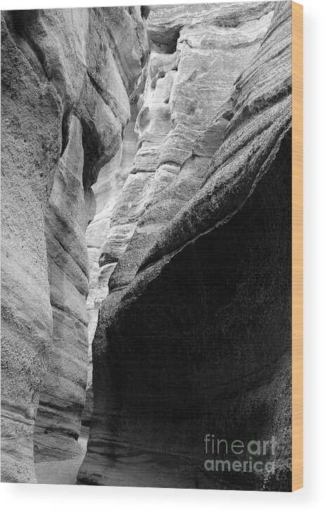 Tent Rocks Wood Print featuring the photograph Tent Rocks #1 by Steven Ralser