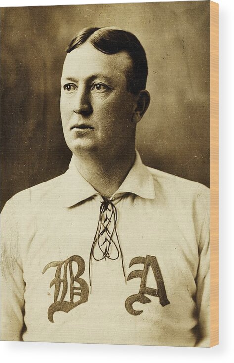 Cy Young Wood Print featuring the photograph Cy Young by Benjamin Yeager