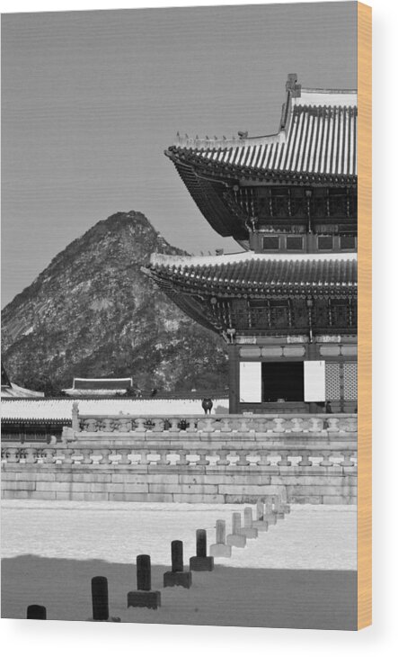 Seoul Wood Print featuring the photograph Gyeongbokgung Palace 3 by Rick Saint