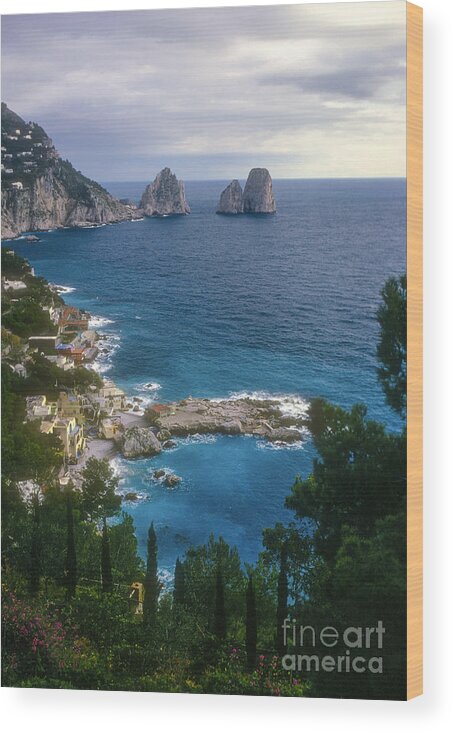  Isle Of Capri Wood Print featuring the photograph Isle of Capri by Bob Phillips