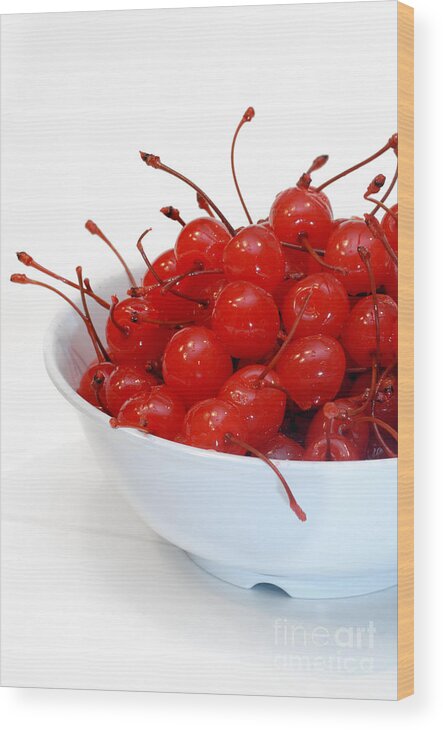 Cut Out Wood Print featuring the photograph Life is Just a Bowl of Cherries 2 by Amy Cicconi