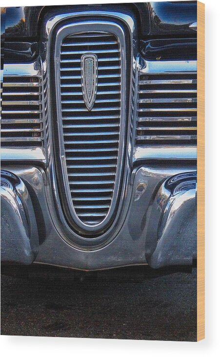 Edsel Corsair Wood Print featuring the photograph Nose by Dennis Dugan