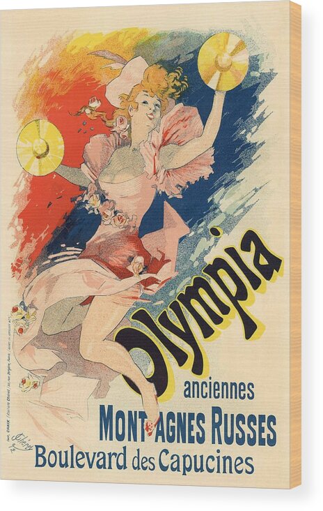 Poster Wood Print featuring the photograph Olympia by Gianfranco Weiss