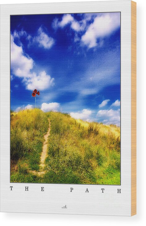 Away Wood Print featuring the photograph The Path by ARTSHOT - Photographic Art