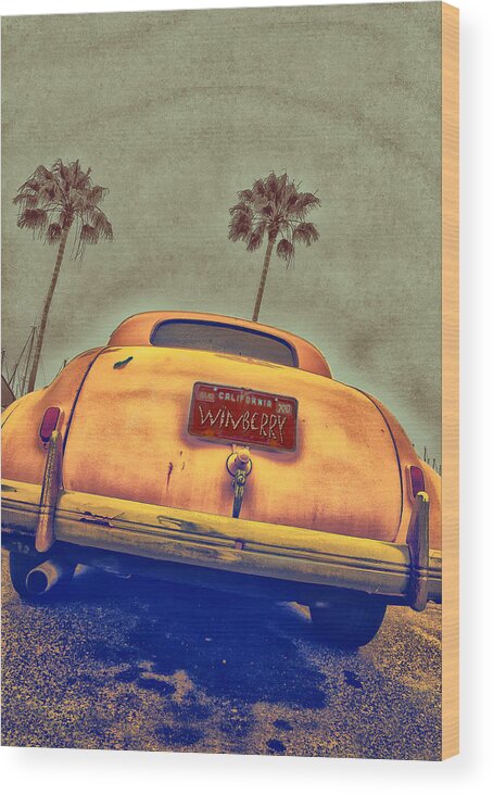 Winberry Car Wood Print featuring the digital art Winberry Car by Bob Winberry