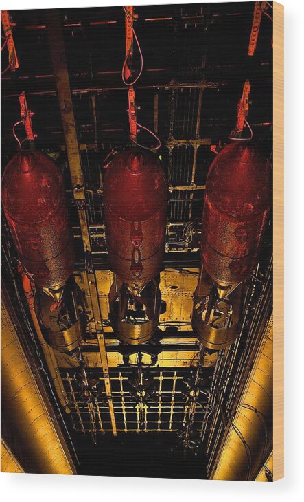 Bomb Wood Print featuring the photograph Bomb bay by Prince Andre Faubert