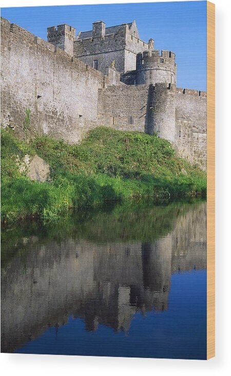 12th Century Wood Print featuring the photograph Cahir Castle, River Suir, County by The Irish Image Collection