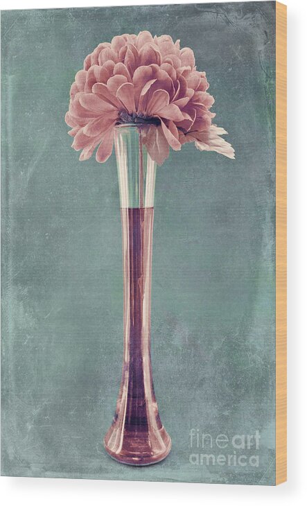 still Life Wood Print featuring the photograph Estillo Vase - s01v4b2t03 by Variance Collections
