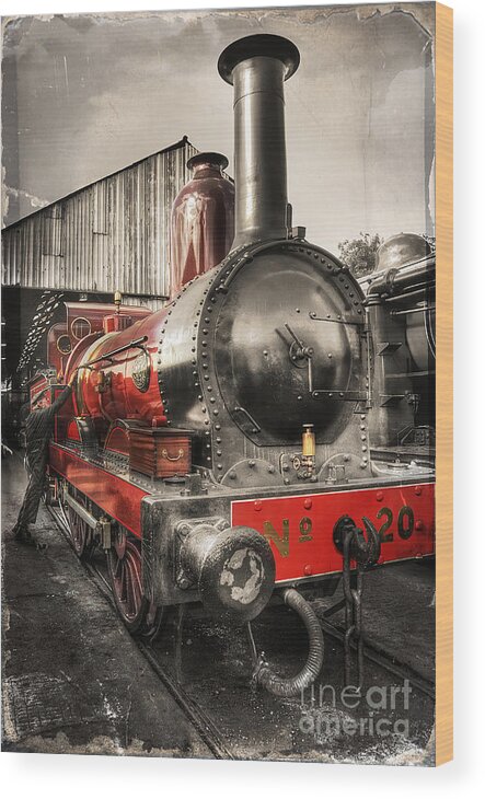  Yhun Suarez Wood Print featuring the photograph Furness Railway Number 20 by Yhun Suarez