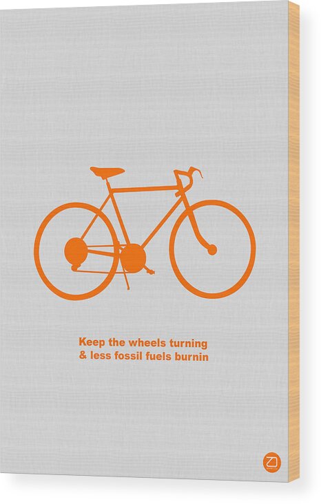  Wood Print featuring the photograph Keep the wheels turning by Naxart Studio