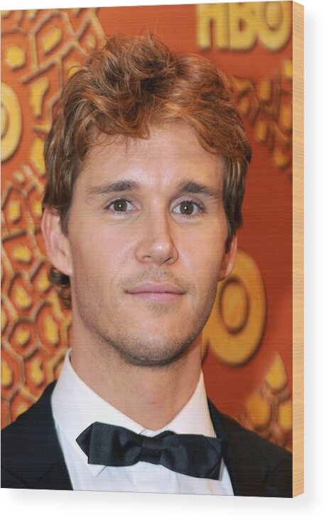 Ryan Kwanten Wood Print featuring the photograph Ryan Kwanten At The After-party For Hbo by Everett