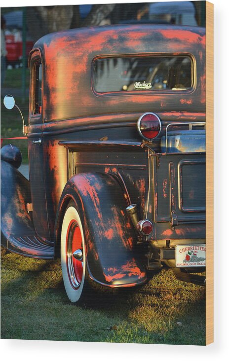  Wood Print featuring the photograph Classic Ford Pickup by Dean Ferreira