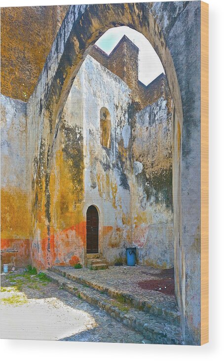 Church Wood Print featuring the photograph If These Walls Could Speak by John Bartosik