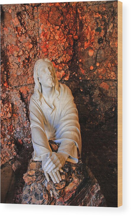 Jesus Christ Wood Print featuring the photograph Jesus Christ by Susanne Van Hulst