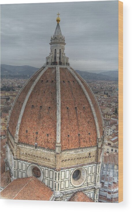 Italy Wood Print featuring the photograph Piazza del Duomo by Bill Hamilton