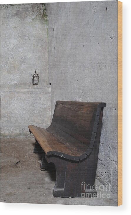 Castillo Wood Print featuring the photograph The Bench by Jost Houk