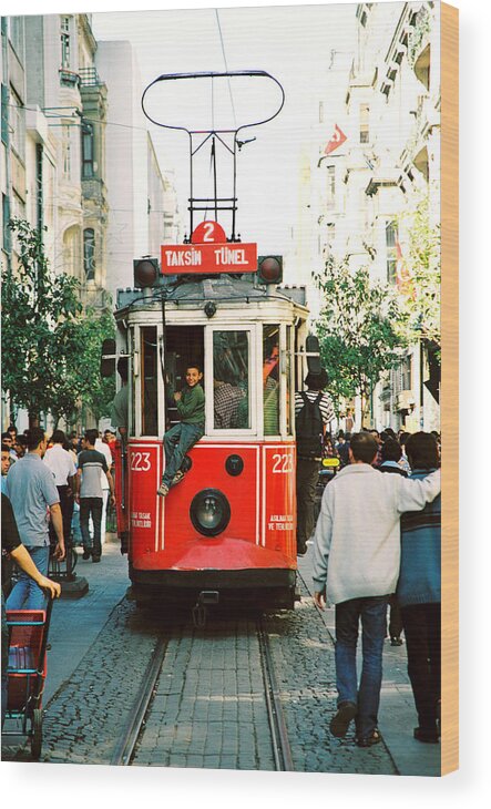 Travel Wood Print featuring the photograph Istanbul #4 by Claude Taylor