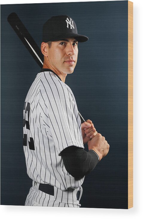 Media Day Wood Print featuring the photograph Jacoby Ellsbury #4 by Elsa