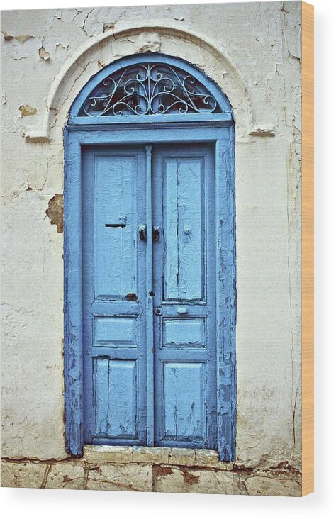 Porta Araba Wood Print featuring the photograph Arabic door by Al Fio Bonina