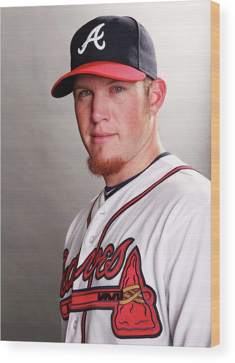 Media Day Wood Print featuring the photograph Craig Kimbrel by Elsa