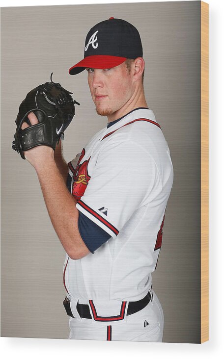 Media Day Wood Print featuring the photograph Craig Kimbrel by J. Meric