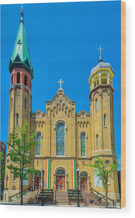Chicago Wood Print featuring the photograph Old St. Patrick's Church by Kevin Eatinger